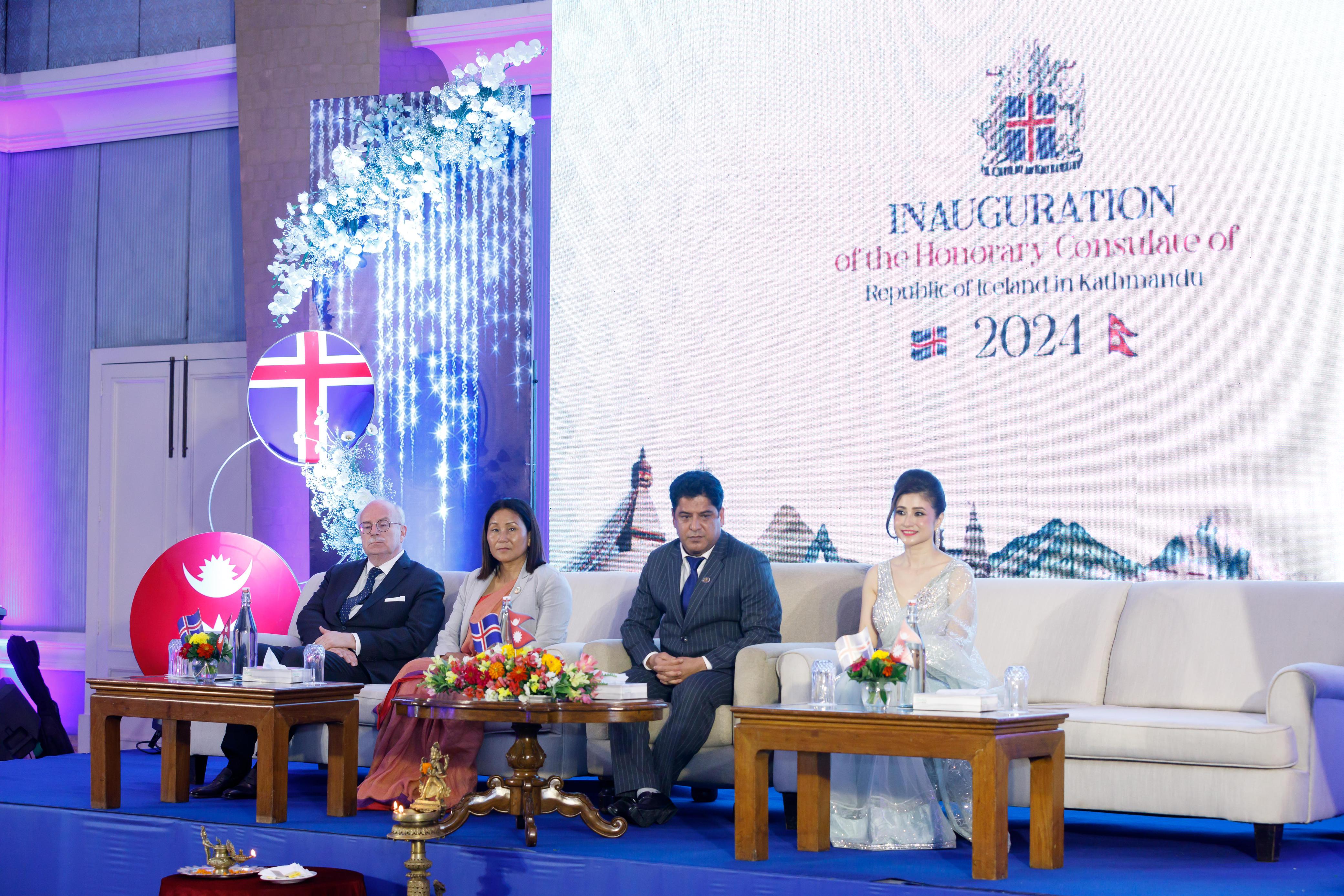 Inauguration of New Consulate Premises in Kathmandu & Celebration of Vidushi Rana's Appointment as Honorary Consul of Republic of Iceland